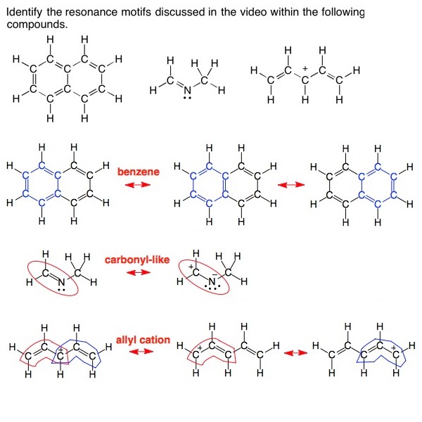 Drawing Resonance Structures (28 min) Organic Chemistry Help eMmediately